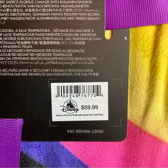 Disney Parks Nightmare Before Christmas Throw Blanket - Picture 5 of 5